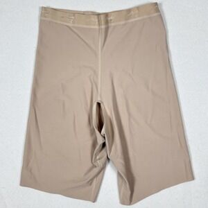 Marena Recovery Womens Compression Post-Surgery Shorts Beige 3XL Open Crotch